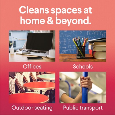 Clorox Scentiva Disinfecting Wipes, Grapefruit & Orange Blossom Scent, 75 Wipes/Container (60036