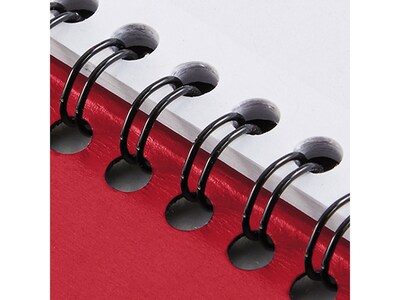 2025 AT-A-GLANCE 9" x 11" Monthly Planner, Faux Leather Cover, Red (70-250-13-25)