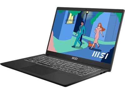 MSI Modern 15 B7M-224US 15.6 Laptop, AMD Ryzen 5 7730U, 16GB Memory, 1TB SSD, Windows 11 (MODERN151