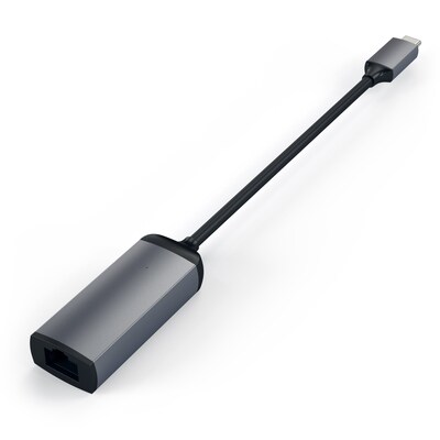 Satechi Aluminum Type-C to Gigabit Ethernet Adapter, Space Gray (ST-TCENM)