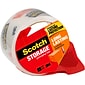 Scotch Long Lasting Storage Packing Tape with Dispenser, 1.88" x 38.2 yds., Clear (3651C/3650S-RD)