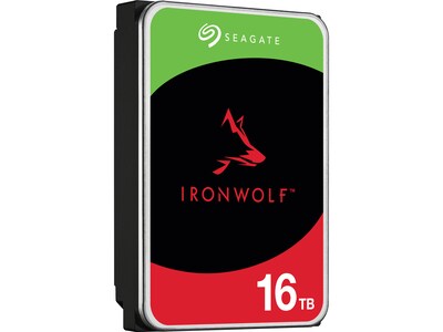 Seagate IronWolf 16TB 3.5 SATA Internal Hard Drive (ST16000VN001)