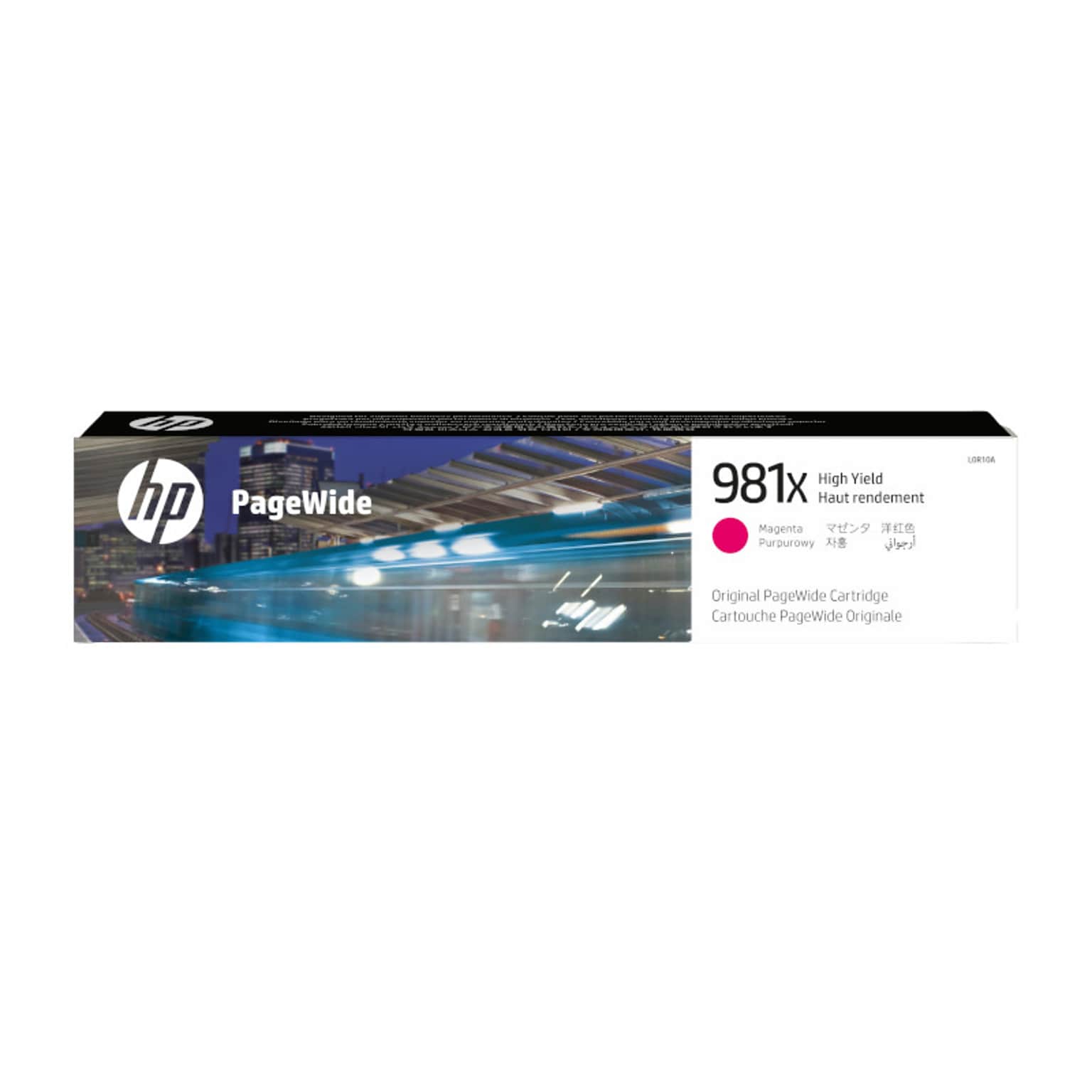 HP 981X Magenta High Yield Ink Cartridge, Prints Up to 10,000 Pages (L0R10A)