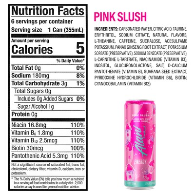 Alani Nu Energy Sugar-Free Sweet Splash Variety Pack, 12 oz., 18/Pack (220-02374)