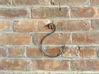 Nahanco Metal Hooks, Black, 12/Carton (SHKLGB)