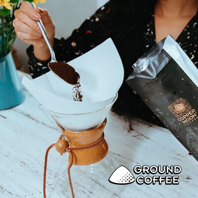 Copper Moon Bean Me Up Ground Coffee, Light Roast, 12 oz. (205333)