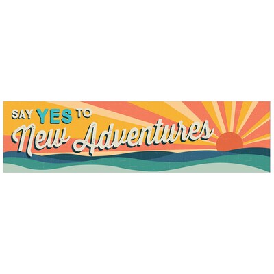Eureka Adventurer Horizontal Banner, 45" x 12", 6/Pack (EU-849343-6)