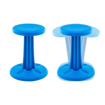 Kore 16" Kids Wobble Plastic Ergonomic Chair, Blue (KOR613)
