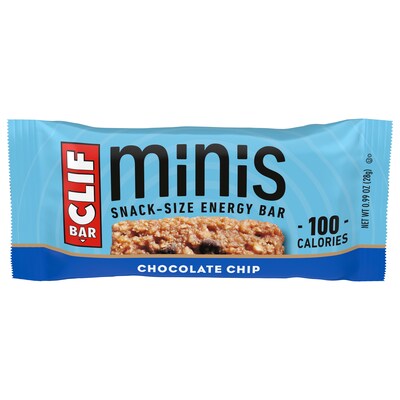 Clif Mini Chocolate Chip Energy Bars, 1 oz., 20/Box (CCC37654)