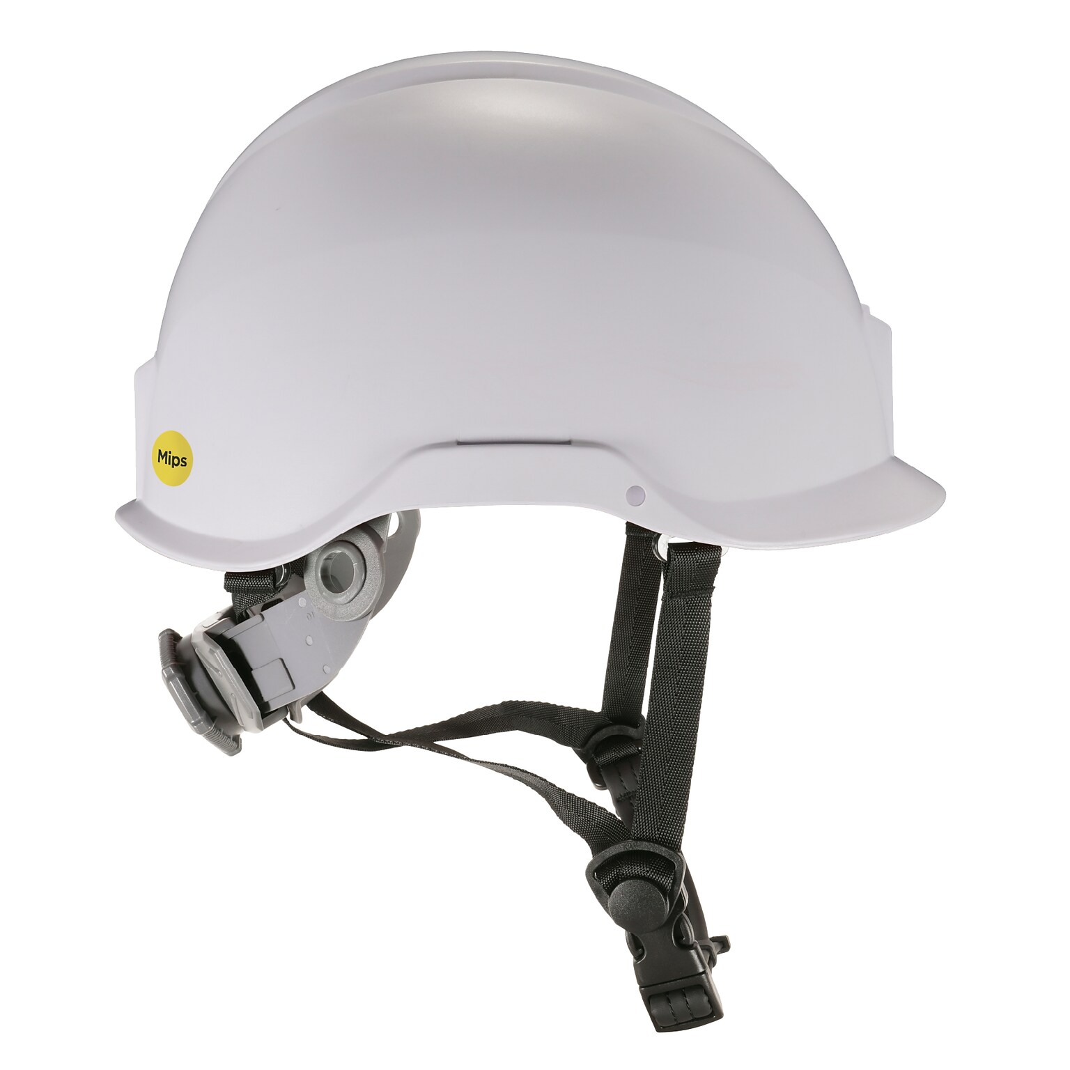 8974-MIPS  White Class E Safety Helmet with MIPS