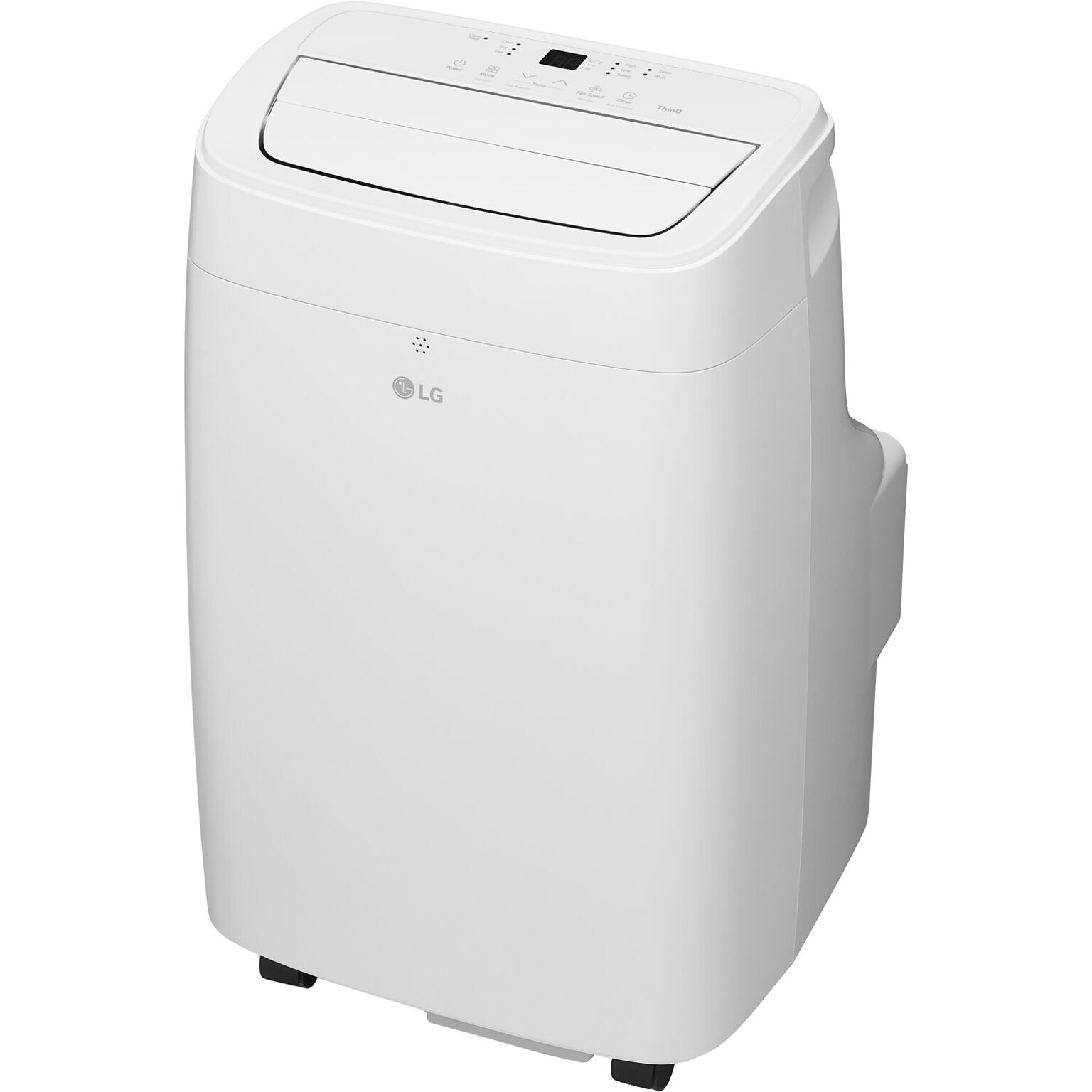 LG Thin Q 115-Volt 11,000 BTU 7,300 (BTU DOE) Portable Air Conditioner with Remote, WiFi Enabled, White (LP0725WSSM)
