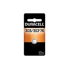 Duracell 303/357/76 Silver Oxide Battery (D303/357EA)