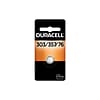 Duracell 303/357 Silver Oxide Button Battery, 1/Pack (D303/357PK)