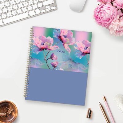 2026 Blue Sky Dream 11" x 8.5" Weekly & Monthly Personal Organizer, Plastic Cover (154961)