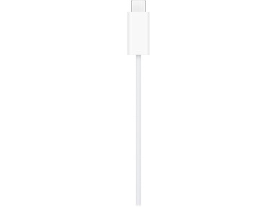 Apple Magnetic Wireless to USB-C Charging Cable, 3.28 ft., White (MT0H3AM/A)