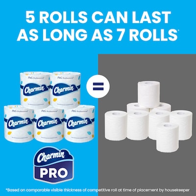 Charmin Professional Toilet Paper, 2-ply, White, 450 Sheets/Roll, 75 Rolls/Case (71693)