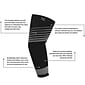 Extreme Fit Nylon Lifting Elbow Sleeve, Large/XL, 3 Pairs/Pack (BUN-SAMES-L-810)