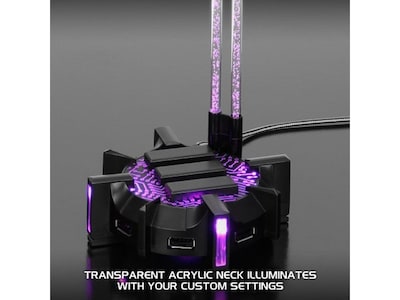 Enhance ENPCGHH100BKEW Headset Stand, Black