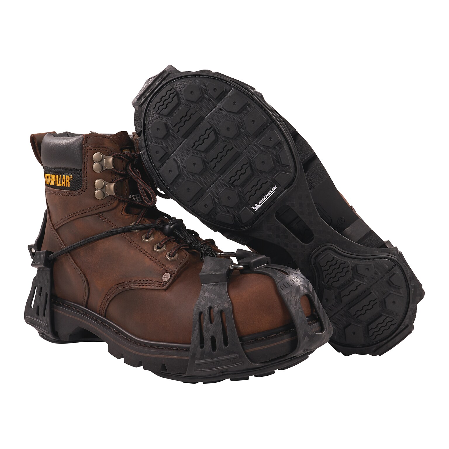 Ergodyne TREX 6325 Spikeless Traction Devices, Medium, Black, Pair (16923)