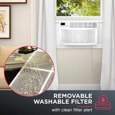 Amana 230-Volt 24,000 BTU Window Air Conditioner with Remote, White (AMAP242CW)