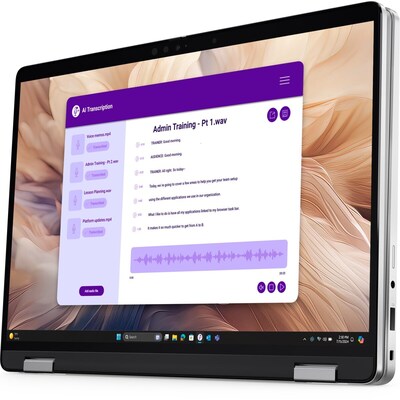 Dell Pro 14 Plus 14" 2-in-1 Touchscreen AI Laptop, Copilot+ PC, Intel Core Ultra 5, 2.1GHz, 16GB RAM, 512GB SSD, Windows 11 Pro