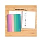 2024-2025 Willow Creek Cabana Stripe 6.5" x 8.5" Academic Weekly & Monthly Planner, Paper Cover, Multicolor (46234)
