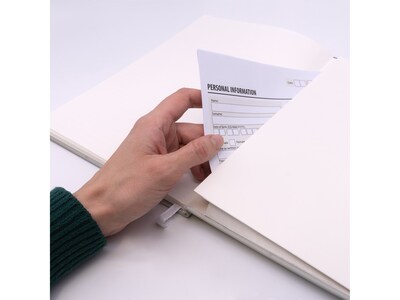 Pukka Pad Professional Notebooks, 8.5" x 11", College Ruled, 96 Sheets, Beige (9943-SIG)