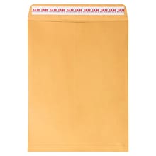 JAM PAPER Self Seal Catalog Envelopes, 10 x 13, Brown Kraft Manila, 100/Pack (13034233D)
