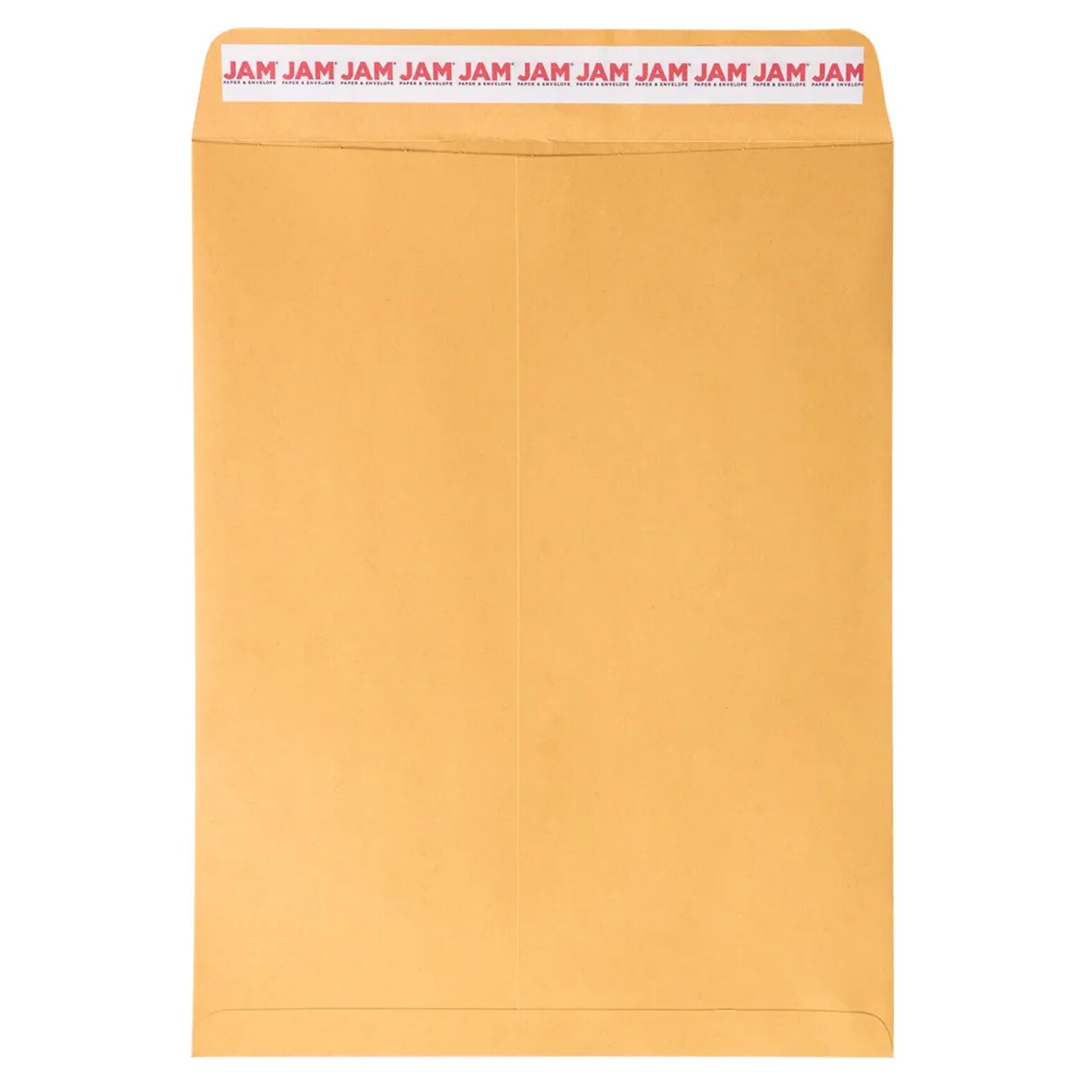 JAM PAPER Self Seal Catalog Envelopes, 10 x 13, Brown Kraft Manila, 100/Pack (13034233D)