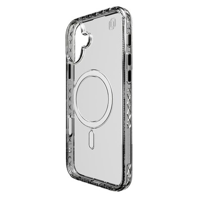 cellhelmet Magnitude Series MagSafe Phone Case for iPhone 16 Plus, Shock Absorbing, Crystal Clear (CM-105-CC)