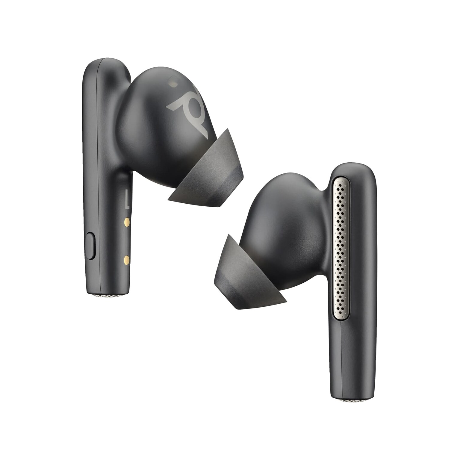 Poly Voyager Free 60 UC Wireless Noise Cancelling Bluetooth Earbuds, USB-C, UC Certified, Carbon Black (7Y8H4AA)