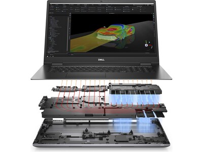 Dell Precision 7780 17.3" Laptop, Intel Core i9-13950HX, 64GB Memory, 1TB SSD, Windows 11 Pro (3GK6N)