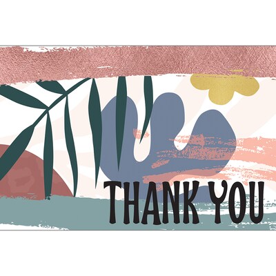 Teacher Created Resources Wonderfully Wild Personal Thank You Notecards, Multicolored, 30/Pack, 6 Pa