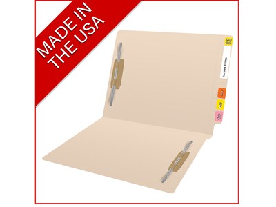 Medical Arts Press Classification Folder, Letter Size, Manila, 50/Box (S-01123-14)