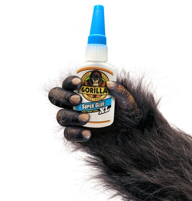 Gorilla XL Super Glue, 0.88 oz., Clear (7400202)
