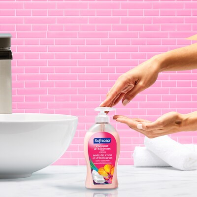 Softsoap Liquid Hand Soap, Coconut & Hibiscus Scent, 11.25 Fl. Oz. (US07157A)