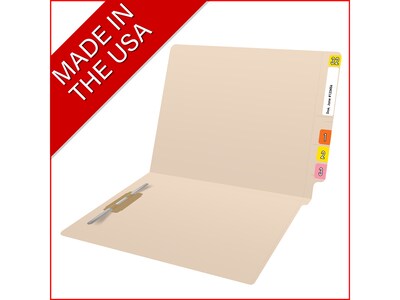 Medical Arts Press Classification Folder, Letter Size, Manila, 50/Box (S-01123-3)