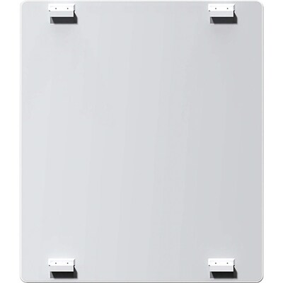 Lorell Magnetic Glass Dry-Erase Whiteboard, 3 x 2.5 (LLR18323)