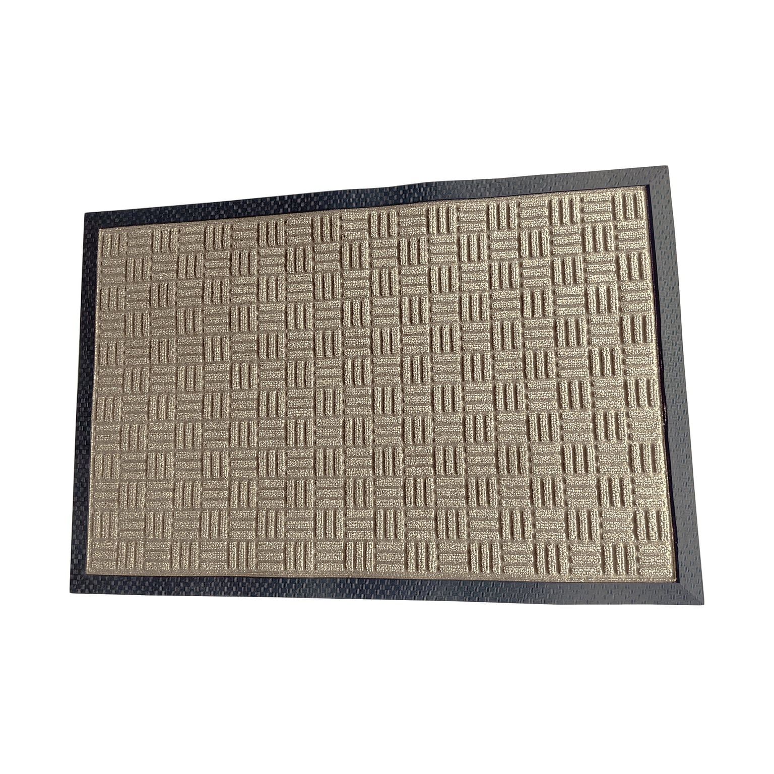 Floortex Doortex Ribmat Indoor / Outdoor Entrance Mat, 72 x 48, Brown (NREMFLLV0110)