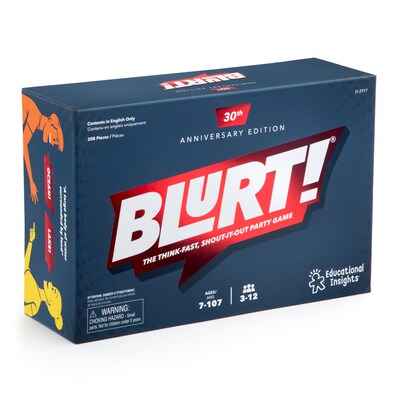 Educational Insights Blurt! The Webster's Game of Word Racing! (2917)