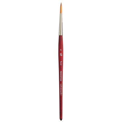 Princeton Velvetouch Short Handle Mixed Media Synthetic Round Brush, 3/Pack (PBXP3950R6-3)
