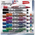 BIC Intensity Advanced Dry Erase Markers, Fine Bullet Tip, Assorted, 12/Pack (GELIPP121AST)