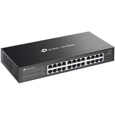 TP-Link Omada 24-Port Gigabit Easy Managed Switch, Black (ES224G)