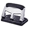 Bostitch EZ Squeeze 3-Hole Punch, 40 Sheet Capacity, Silver/Black (HP40)