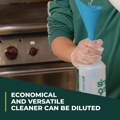 Simple Green Crystal Industrial Cleaner/Degreaser, 1 gal Bottle, 6/Carton (SMP19128)