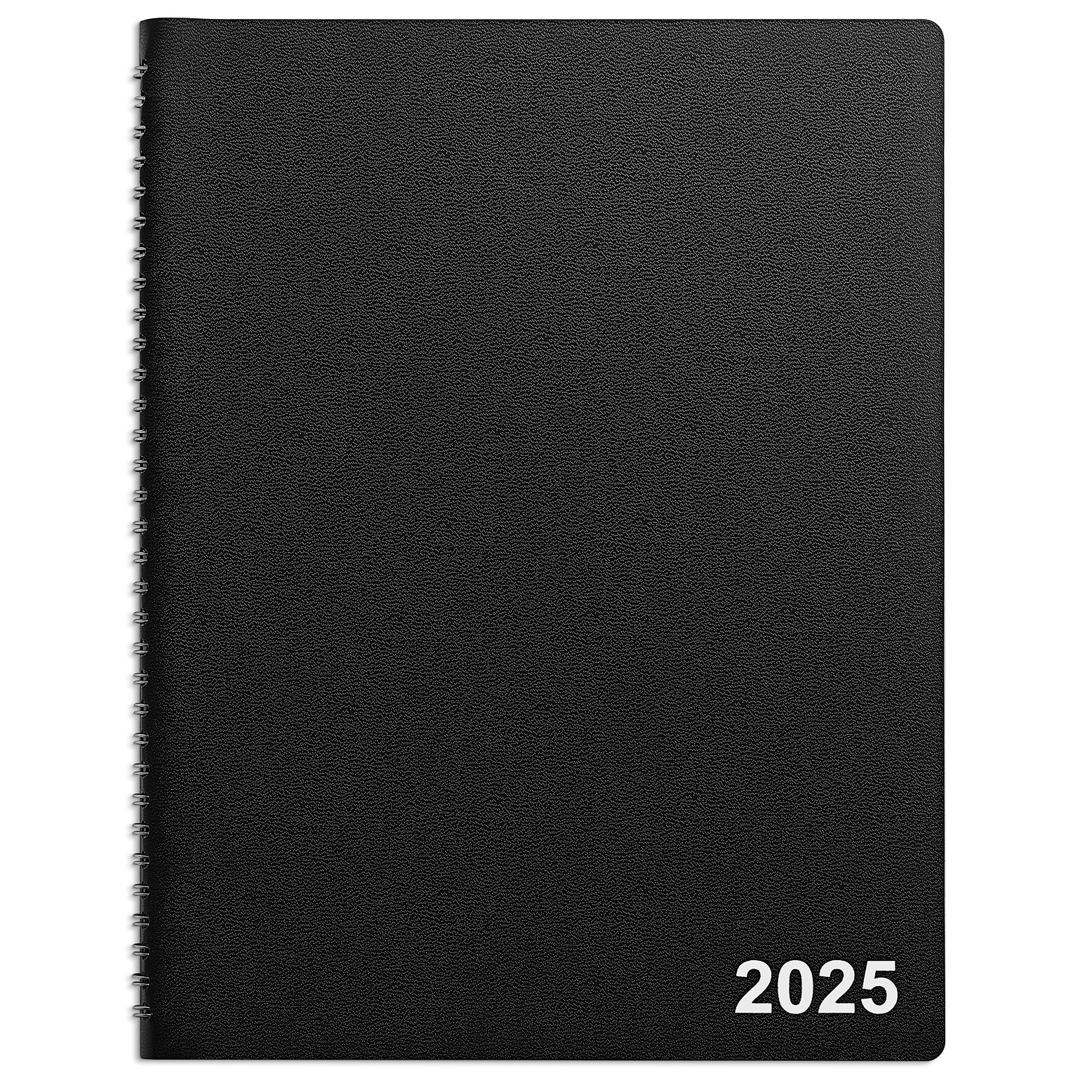 2025 staples 8 x 11 weekly monthly appointment book black tr21494