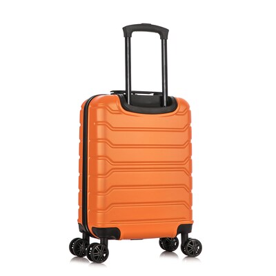 InUSA Trend 20" Hardside Carry-On Suitcase, 4-Wheeled Spinner, TSA Checkpoint Friendly, Orange (IUTRE00S-ORA)