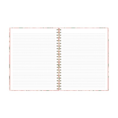 Blue Sky Bespoke Composition Notebook, 8.5" x 11", Camellia Floral (159137)