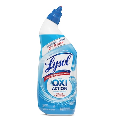 Lysol Toilet Bowl Cleaner, Ocean Fresh, 24 oz., 9/Carton (19200-98011)