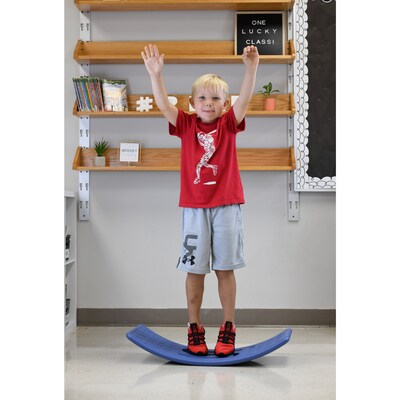 Bouncy Bands Seesaw Sensory Integration Balance Board, Blue (BBABCSAW)